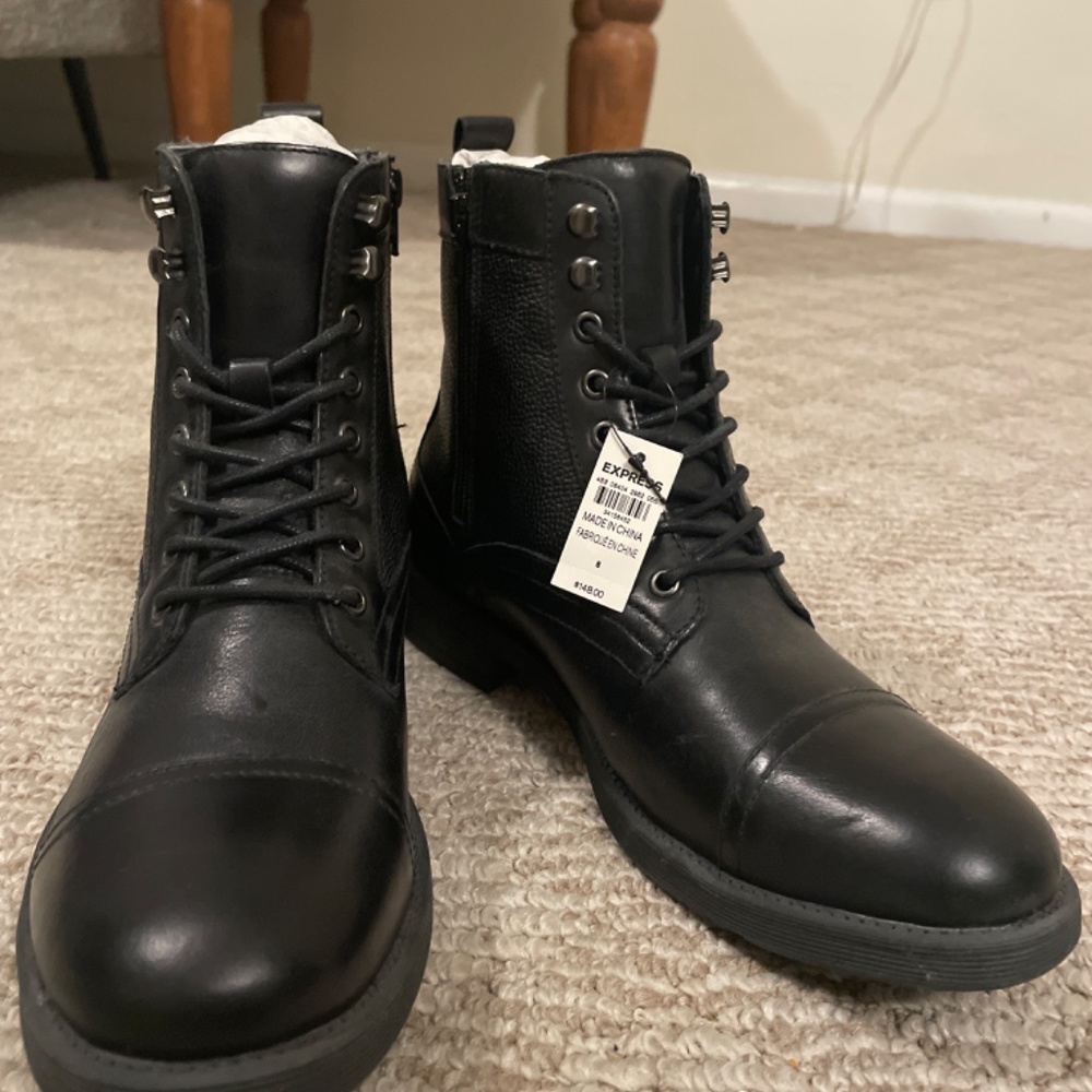 Express Combat Boots - Picture 3 of 5
